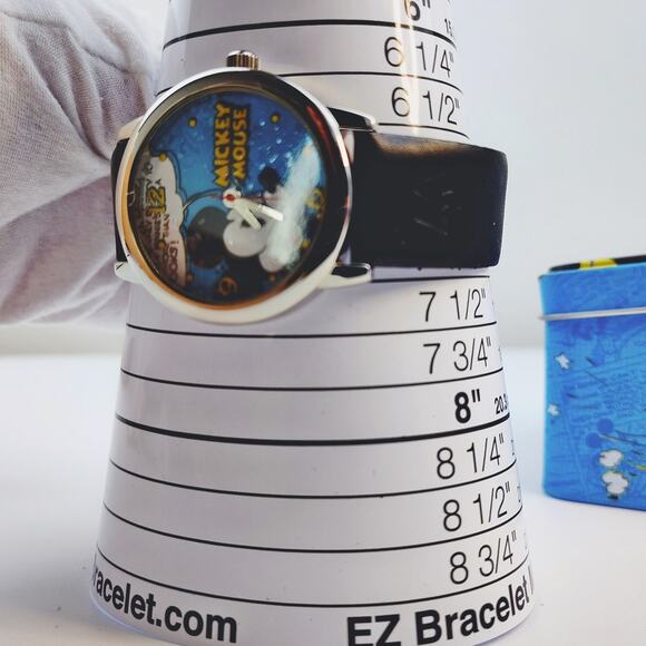 Disney Mickey Mouse Watch for Comic Book Blue Face NIT - Picture 8 of 8